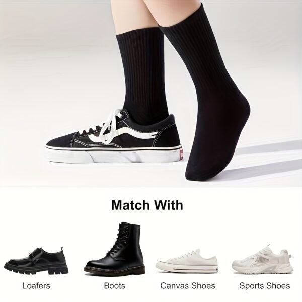 0f9b3f41-1ab3-43f2-8643-04c98cae7f42.jpg Unisex Crew Socks Soft Breathable Casual Socks Black