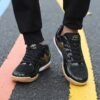 Court Shoes Non-Slip Indoor Badminton Training Shoes (Black/Gold)