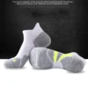 New Boat Socks Men Short Tube Towel Bottom Outdoor Sports Socks Sweat-absorbing Basketball Socks Running Fitness Socks Men