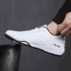 Men's New Stylish Athletic Shoes, Versatile Lace-Up Flat Sneakers