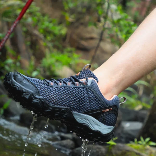 HUMTTO Hiking Shoes Breathable Outdoor Trekking Walking Shoes