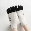 S1d7244dbb5e841ed92702ae9f0c899b2x.webp Women Five Toe Socks 5 Pack Breathable Cotton Anti Odor Socks
