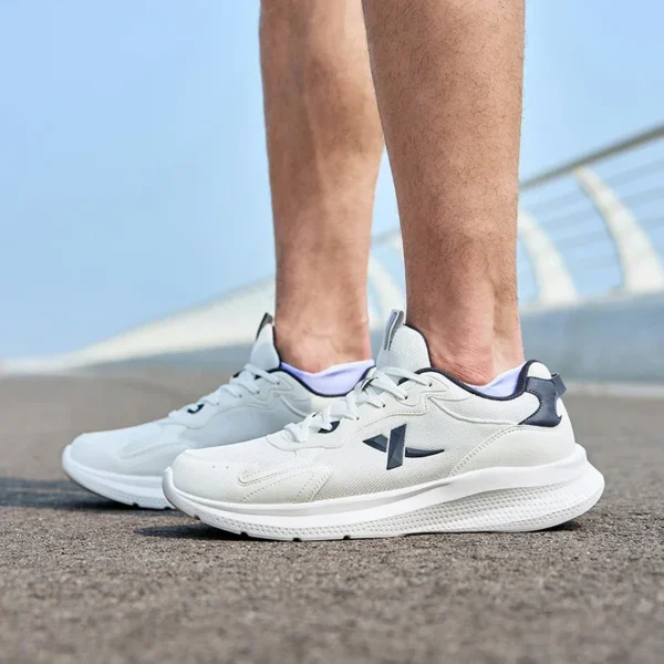 Xtep Men Running Shoes Breathable Lightweight Mesh Cushion Sneakers 875319110023