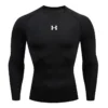 S5e99e1ef6c254f48a8354cf5f28160b62.webp Men Running Compression T-shirt Long sleeves Sport Tees Gym Fitness Sweatshirt Male Jogging Tracksuit Homme Athletic Shirt Tops