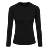 Women's Compression Shirt Athletic Yoga Running Long Sleeve T-Shirt Spring Fall Gym Workout Stretchy Baselayers Rash Guard Tops