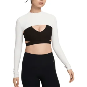 Sdce29546e56c4baf9b5df5009aa75ea6N.webp Nike Official Genuine Summer New Women's Sports Training Breathable Long Sleeve T-Shirt HJ1862-133