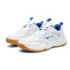 Court Sneakers Lightweight Cushioned Casual Tennis Shoes (White/Blue)