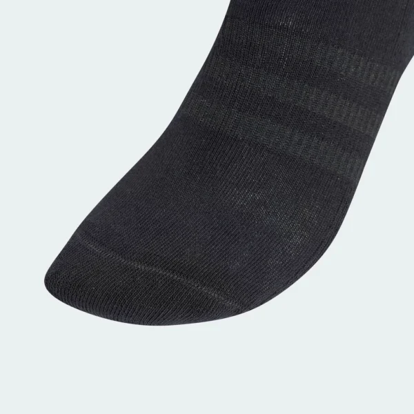 Adidas Ankle Socks 3 Pairs Unisex Black Ori (Lifestyle & Basketball Cushioned IC1277 / Lifestyle Thin and Light IC1282)
