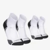 Decathlon 2-Pack Thick Padded Adult Running Socks - Comfort & Grip