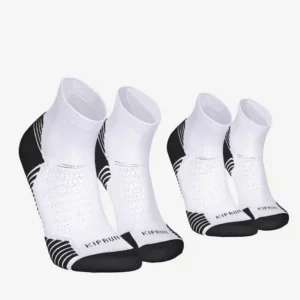Decathlon 2-Pack Thick Padded Adult Running Socks - Comfort & Grip