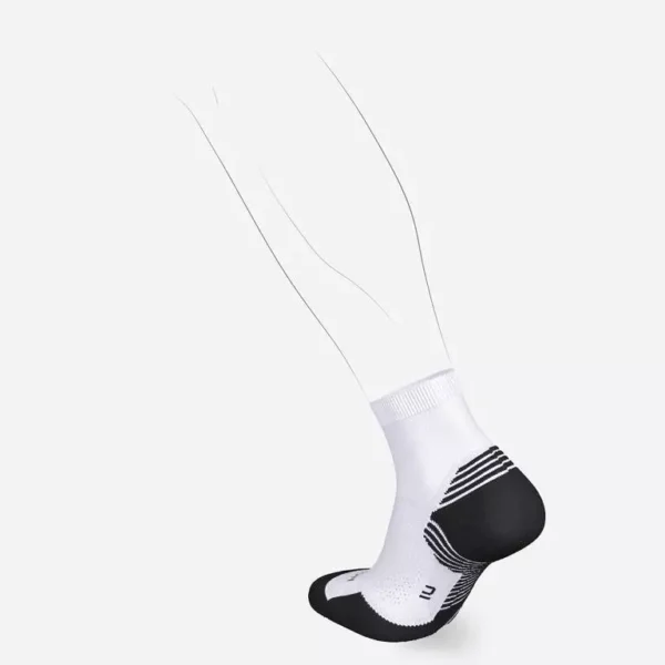 Decathlon 2-Pack Thick Padded Adult Running Socks - Comfort & Grip