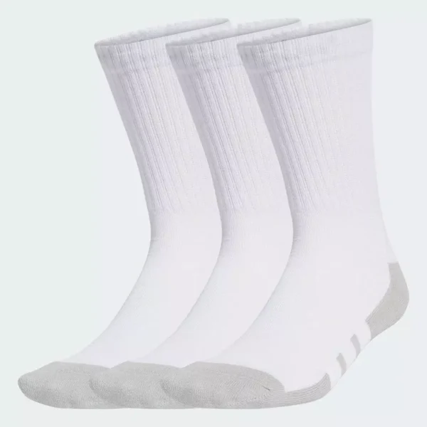 sg-11134201-8225j-mhu7mc3odo9163.webp Gym & Training Essentials CLIMACOOL Crew Socks 3 Pairs Unisex White JD9571