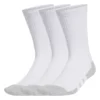sg-11134201-8226t-mhu7mc1hu32944.webp Gym & Training Essentials CLIMACOOL Crew Socks 3 Pairs Unisex White JD9571