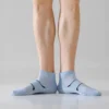 Ankle Sports Socks Breathable Mesh Anti Slip Grip Socks Gym Running