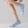 Ankle Sports Socks Breathable Mesh Anti Slip Grip Socks Gym Running